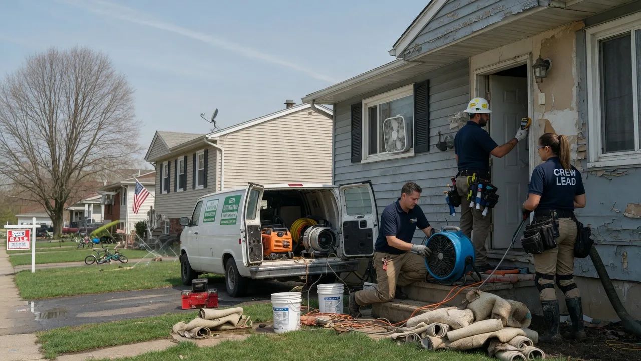 Flood Cleanup in Woodward, PA near me